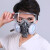 适用于KN95防尘口罩防毒防工业粉尘打磨灰粉面具全面罩水泥厂全脸 配件 单独两个滤毒盒(没有口罩)
