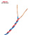 电线RVS双绞线2芯0.5/1.0/1.5/2.5/4平方花线电线100米/卷 红蓝 21.0