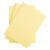 赫思迪格 彩色无尘打印纸 洁净纸 净化打印纸（A4浅黄1包/250张） HGJ-1477
