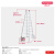 日本长谷川人字梯 铝合金加厚工程梯兼直梯伸缩梯工程梯子轻便多功能梯子阁楼梯RYZ RYZ-27b/9步高2.82m可直梯