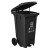 科力邦（Kelibang） 户外垃圾桶 大号加厚脚踏垃圾桶商用分类塑料环卫 带盖 KB1066 120L 脚踏款 灰色