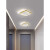 VVS走廊阳台过道灯具玄关灯入户门厅吸顶灯2024年新款衣帽间小灯 金色款25*25cm 单色白光