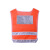 加厚网布反光背心道路施工马甲安全反光衣荧光警示网格马夹可印字A 橙红