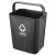 冰禹 BYyc-87 手提式分类无盖塑料垃圾桶 酒店商场清洁桶 其他垃圾 10L