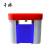 卉塍 50mm*30m 标签机碳带 手持条码标签打印机色带 1.00 个/卷 (计价单位：卷) 蓝色