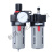 气源处理器空气油水分离器BFC2000/30004000二联件BFR+BL BFC2000铜芯铁罩