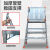 洗车工具凳家用梯子多功能折叠便携加厚防滑移动登高平台凳 中号款（高71cm）