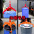 新款多功能油桶吊钳叉车专用油桶夹吊钩吊具大铁桶塑料桶吊装工具 DL300-B 300kg 钢板款