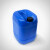 初诗 化工桶 加厚25L塑料桶1kg堆码方桶水桶油桶油漆周转桶 蓝400*260*310mm