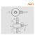 言象(SBT650B-50kg)推拉力传感器拉压力两用高精度两头螺纹