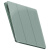德力西（DELIXI）三开单控 DE898御彩系列晚松绿开关面板墙壁暗装超薄玻璃磨砂86型定制
