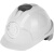 大杨 风扇帽 太阳能充电两用ABS安全帽防晒遮阳降温头盔8000mA 白色 1128