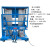 轻小型室内安装移动式电动液压铝合金升降自动高空机平台作业器车 12米双柱(普通款) 国产油缸泵站