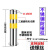 加厚不锈钢警示柱 不锈钢路桩停车桩防撞柱钢管防撞柱反光警示柱交通设施立柱可移动路桩定制 不锈钢114*1米固定