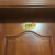 门牌号码定门牌贴出租房宿舍宾馆楼层数字标识牌亚克力番茄 206 长19厘米X高9厘米