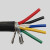 国标铜阻燃五六芯RVVP5 6 7芯*0.3 0.5 0.75屏蔽信号控制电缆线 5芯0.75平方(1米)