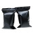 海斯迪克 gnjz-1185 黑色自封袋(100只）不透光 化工原料袋 5*7cm（13丝）