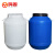 鸣固 ZJ6378 水桶塑料酵素桶 水果发酵桶蜂蜜酿酒泡菜储水 25升白桶白盖