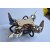 () 4足四足机器人创客教育 蜘蛛机器人套件diy散件3D打印套件开源 3D打印散件全套(无电池)