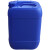 加厚方形塑料桶5/10/20/25KG公斤升L实验室废液收集桶化工 5L堆码桶蓝色