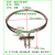 220V2KW烤箱加热管双圈干烧电热管直径300干燥箱发热管烤炉加热器 220V3KW干燥箱加热管