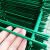 SHANDUAO 高速公路护栏网 双边丝护栏铁丝网围栏隔离防护铁路护栏（带一根底盘柱）直板4.5毫米1.5米高3米宽