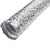 鑫嵘 玻纤布复合风管 加厚铝箔螺旋伸缩软管耐高温排风管 灰色 内径300mm(10米/条)