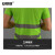 安赛瑞 透气反光polo衫 户外骑行建筑施工荧光短袖 绿色 L 3F00505