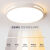 OQD广东佛山灯具客厅2024年新款广东中山LED吸顶灯卧室灯客厅灯简约 五金框白色 方40*40c·m三色调光24·瓦