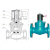 ZCLG高温ZCLF-15高压20/25/32蒸汽40/50二通65活塞式80电磁阀100F 螺纹ZCLF15铜体16MPA