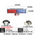 太阳能警示灯爆闪灯闪光强光LED双面红蓝施工导向牌交通信号灯 红慢灯(300型)