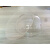 康馨雅亚克力半球罩有机玻璃半圆防尘罩透明空心球形罩塑料球展示罩定制 直径80MM