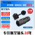 凌科CNLINKO M12防水面板航空插头座连接器LP12 2-3-4-5-6-7-8P芯 LP-12-C06PE-02-001