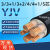 电缆国标铜芯YJV2*3*5*4芯x35/16+25+10平方三相四线工程电力电线 国标铜芯YJV5*25平方（10米）