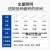 led灯管长条全套一体化灯管式三防净化日光灯超亮条形吸顶 布洛克 铝材三排灯高亮LED长条灯管1.2米暖光60瓦