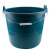 金诗洛 泥工瓦工小灰桶 16.5cm标准款带手提 建筑工地用牛筋桶泥灰塑料桶 加厚水泥桶 KT-223