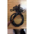 钢丝绳包塑 黑色舞台灯 音响安全绳 保险绳威也绳 灯饰吊绳 钢丝 黑色2.0mmX2.0米
