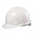 开元 玻璃钢安全帽 V型建筑工程工地电力施工领导监理安全头盔 HSKY-V 白色 旋钮式