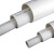 PVC给水管20-160饮用水管口径200-400R扩口国标美制英制定制 白色160(厚9.5mm/1.6MPa1支/件)