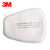 3M呼吸防护防毒面具配件2个501滤棉盖+10片5N11滤棉用于搭配6000系列滤毒盒