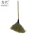龙代（longdai）竹扫把环卫清洁大扫把马路工厂扫帚 黑皮款【带叶软枝】1.5米长