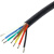 耐高温多芯电缆线软硅橡胶护套线电源线导线铜芯YGC5 8芯 0.5平方 5X0.5平方 外径7.5MM 10m