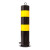 加厚钢管警示柱防撞柱固定桩道路地桩活动可拆卸反光柱路桩挡车桩 55厘米高3.0加强筋旗舰款