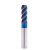 65度4刃钨钢铣刀纳米蓝涂层硬质合金数控平底立铣刀不锈钢CNC  ONEVAN 2.5*6*4D*50L