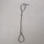8毫米镀锌钢丝吊绳索具无油细绳吊装钢丝绳索设备应急搬运绳 直径8毫米压套1米长度