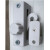 白色钩锁内锁pvc锁折叠锁卫生间白色门锁厕所门锁门锁卧室 塑料 &  不带钥匙