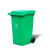 定制240L塑料环卫垃圾箱100升小区室外果皮120工业大型大号 50升加厚+桶+盖+无轮子