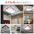 长裕简约新中式LED客厅灯大气正方形吸顶灯创意全铜实木灯具中国风