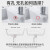 佐伸（ZOSN）大盖按弹式下水器去水器弹跳洗脸池洗脸盆面盆下水管浴室柜配件 枪灰色  带溢水孔