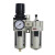 SMC型气源处理器AC2010/3010/4010/5010-02-03-04-06过滤器调 AC5010-10D自动排水